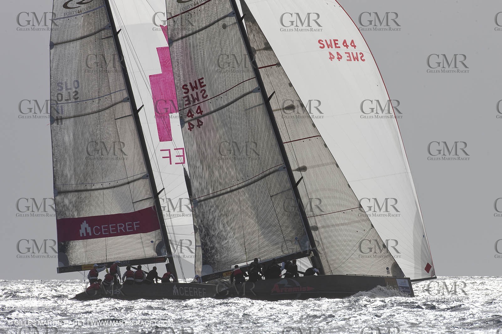 09 12 2008 - Puerto Calero (Lanzarote, Islas Canarias, ESP)  - RC 44 World Championsship - RC 44 Puerto Calero Gold Cup - Training