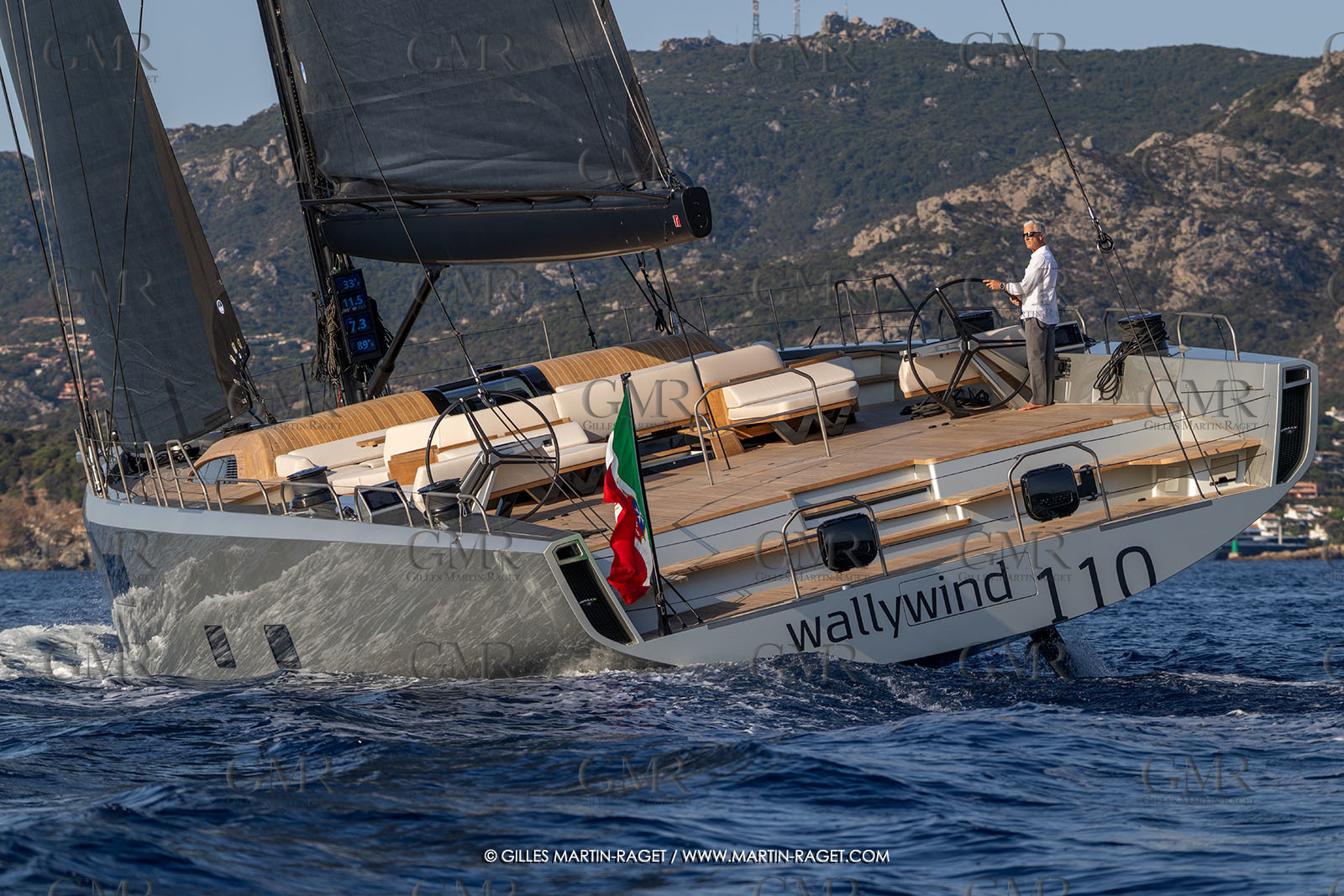 07 08 2025, Porto Cervo (ITA), Wally Yachts, Wallywind 110  2