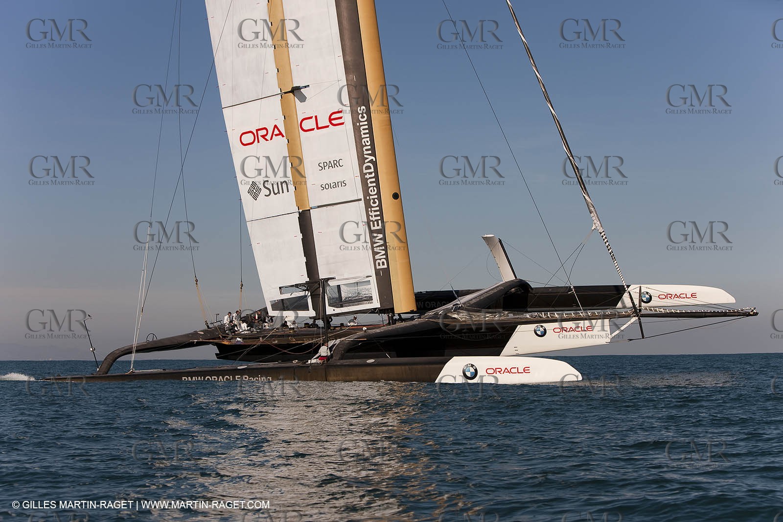 27 01 2010 - Valencia (ESP) - 33rd America's Cup - BMW ORACLE Racing - Training in Valencia