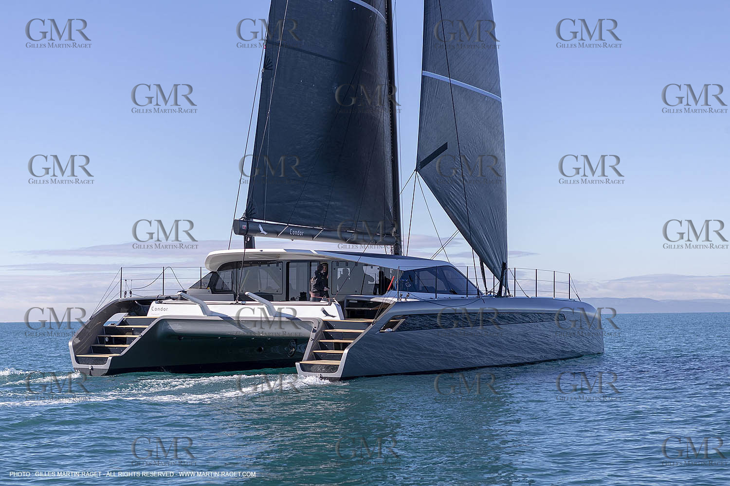 05 02 2019, La Grande Motte (FRA,34), Gunboat 68 sail testing  2