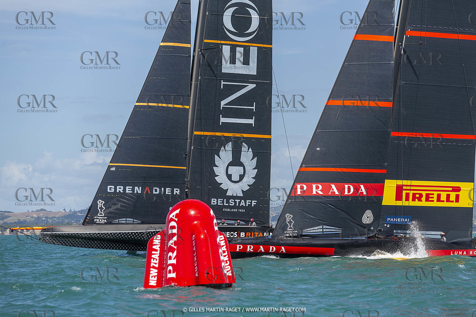 12 01 2021, Auckland (NZL), 36th America's Cup, Practice Racing