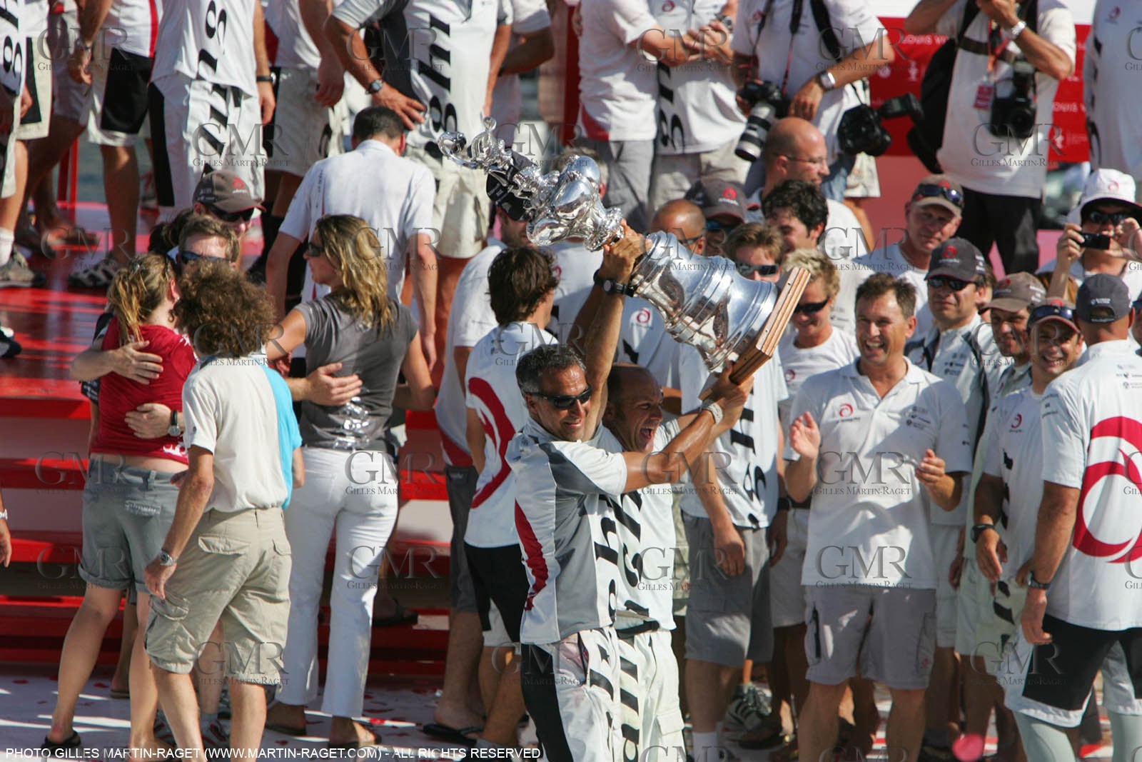 03 07 2007-Valencia (Spain)- 32nd America's Cup - Final Match - Day 8 - Alinghi vs Emirates Team New Zealand