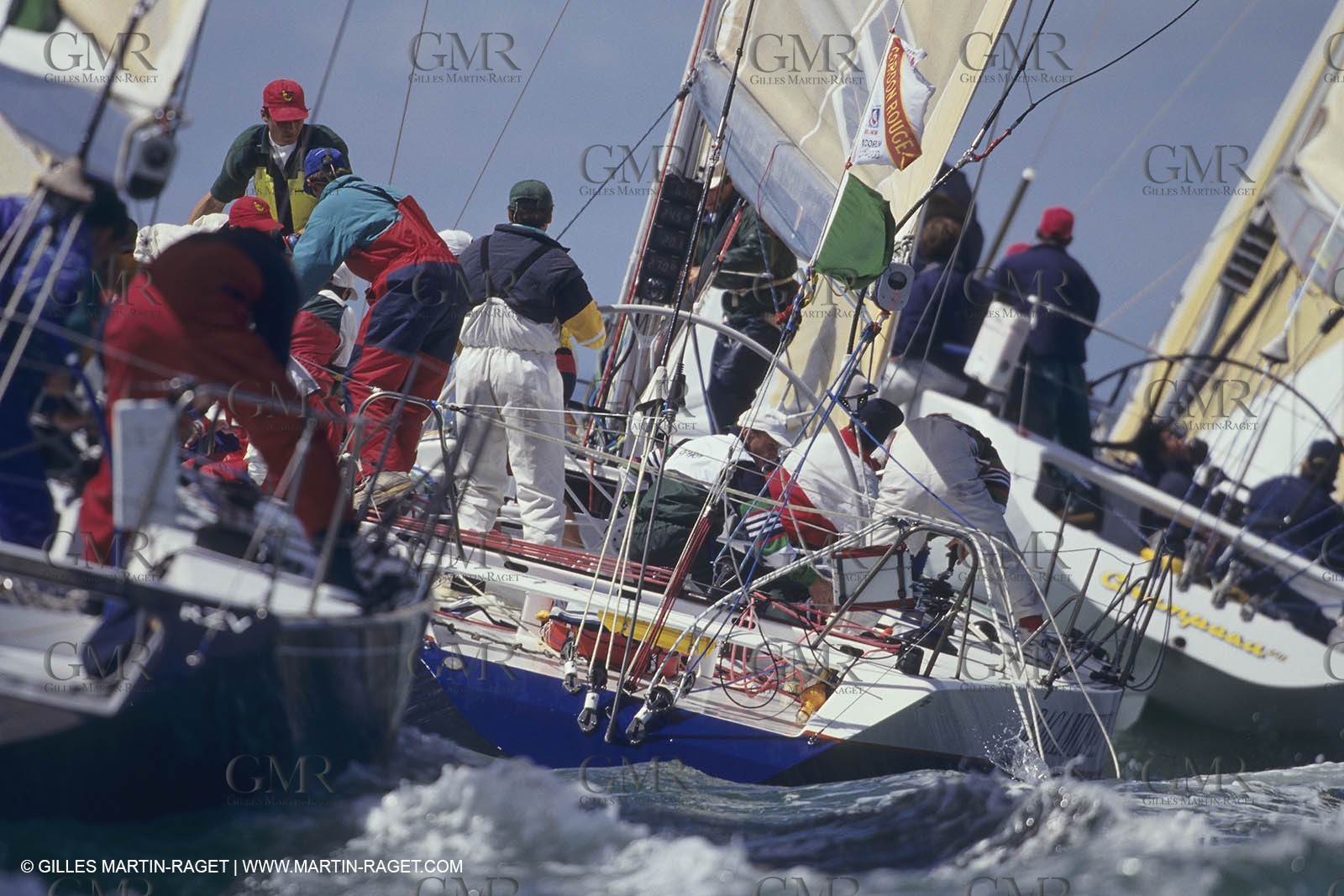 Sailing, Yacht Racing, Admiral's Cup, Cowes Week, Cowes (UK, IOW)
