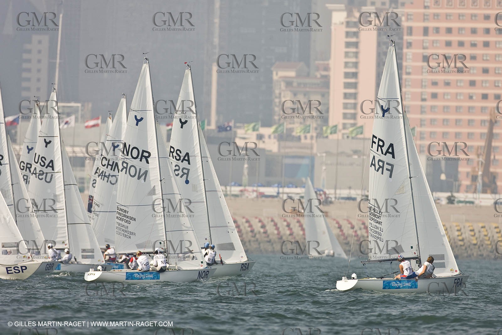 07 08 2008 - Qingdao (CHN) - 2008 Olympic games - Day 1