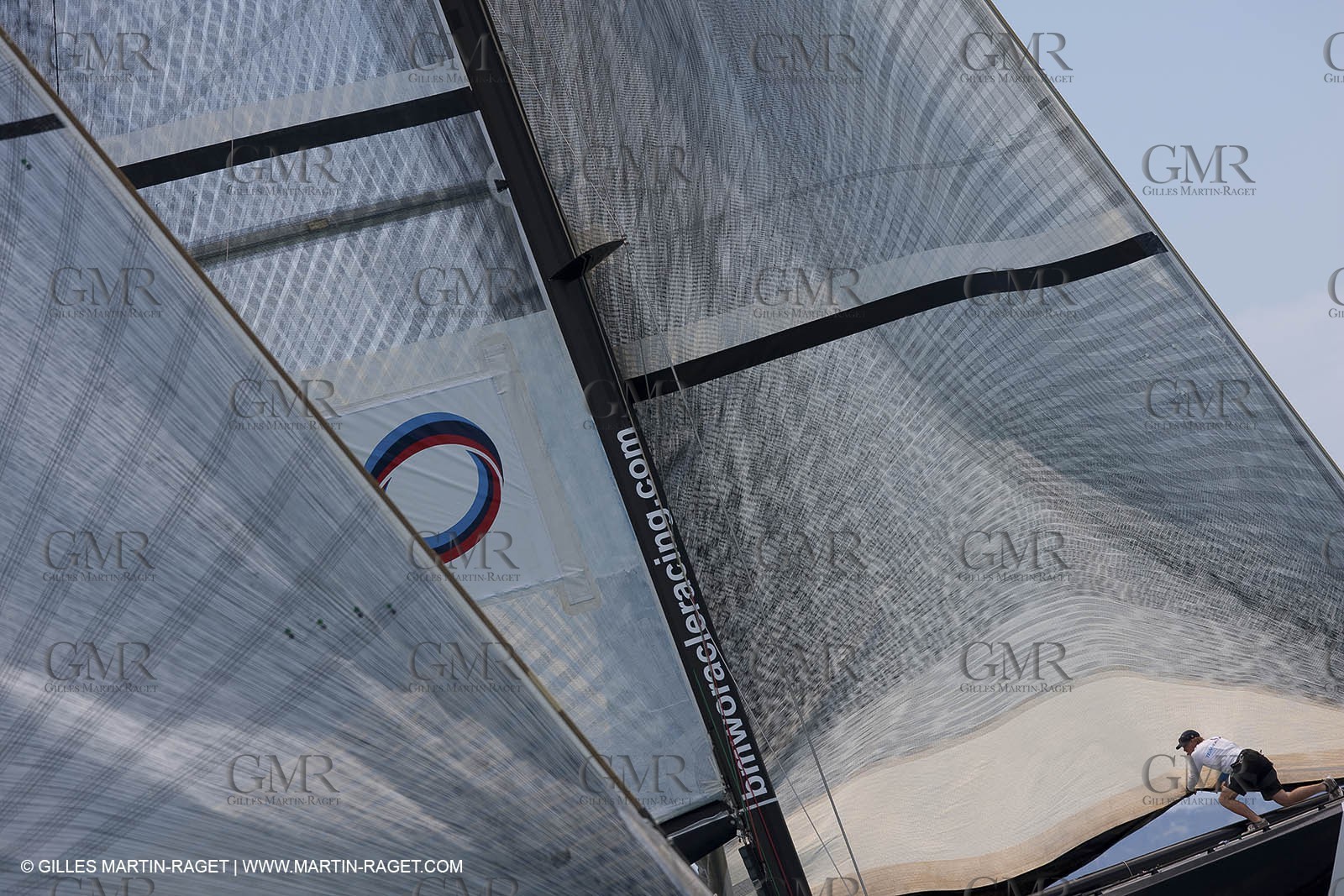 29 01 2009 - Auckland (NZL) -  Louis Vuitton Pacific Series - BMW ORACLE Racing - Training