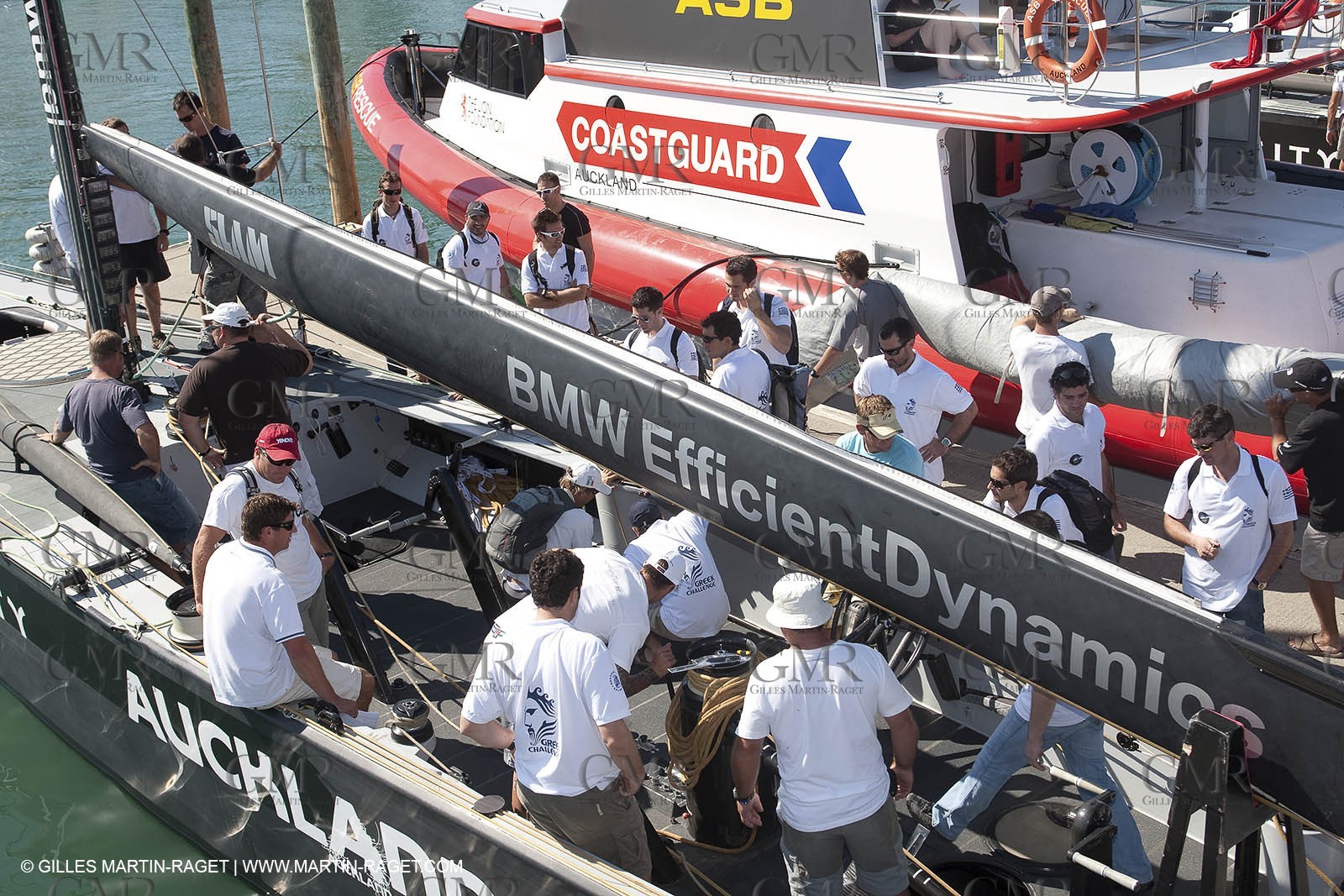 21 01 2009 - Auckland (NZL) -  Louis Vuitton Pacific Series - BMW ORACLE Racing