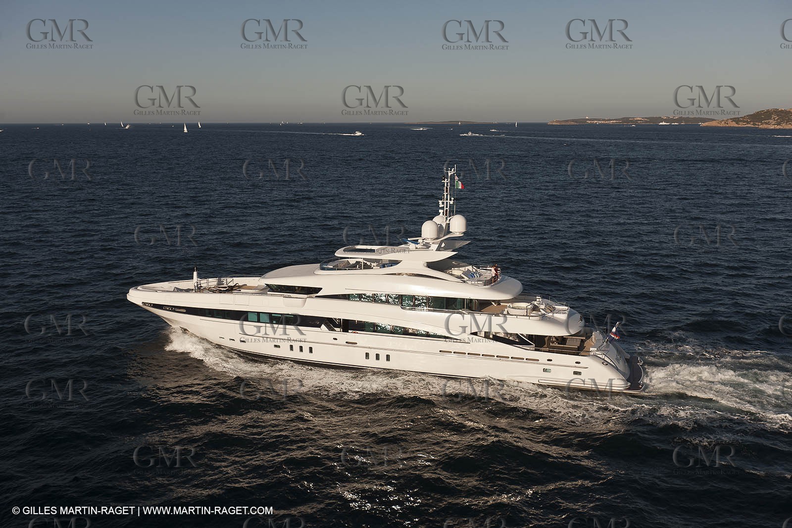 18 08 2011 - La Maddalena (ITA, Sardinia) - Motor yacht Inception