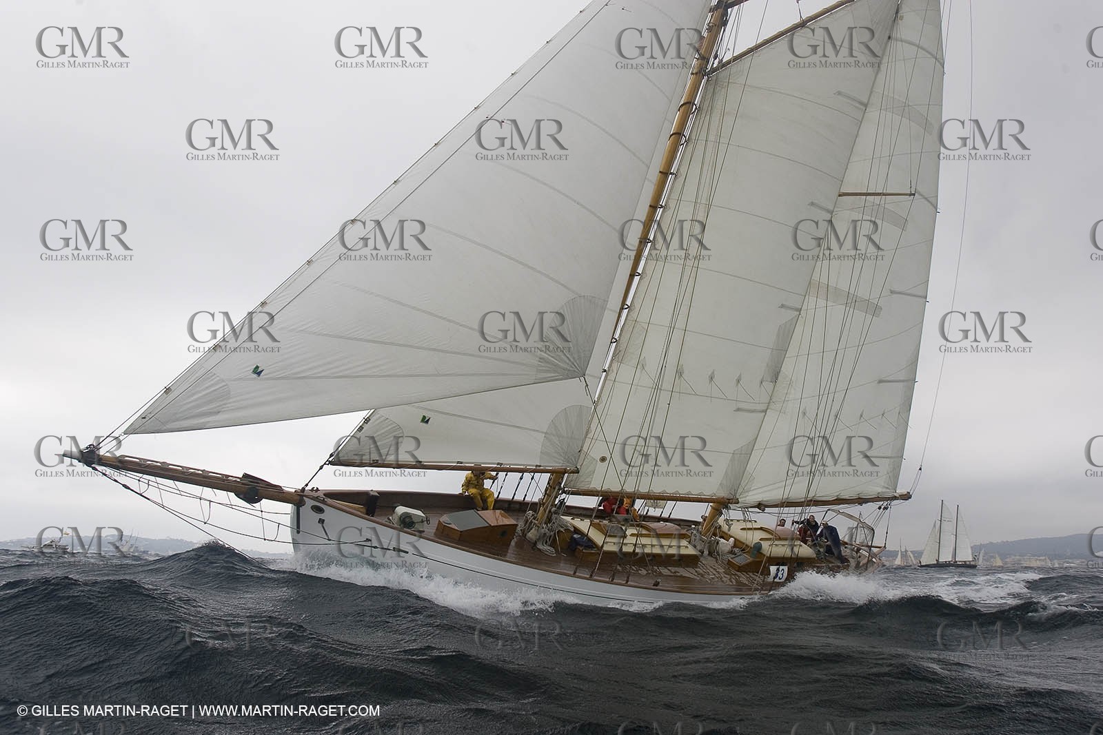 Sailing, Classic yachts, Voiles de Saint-Tropez 2006