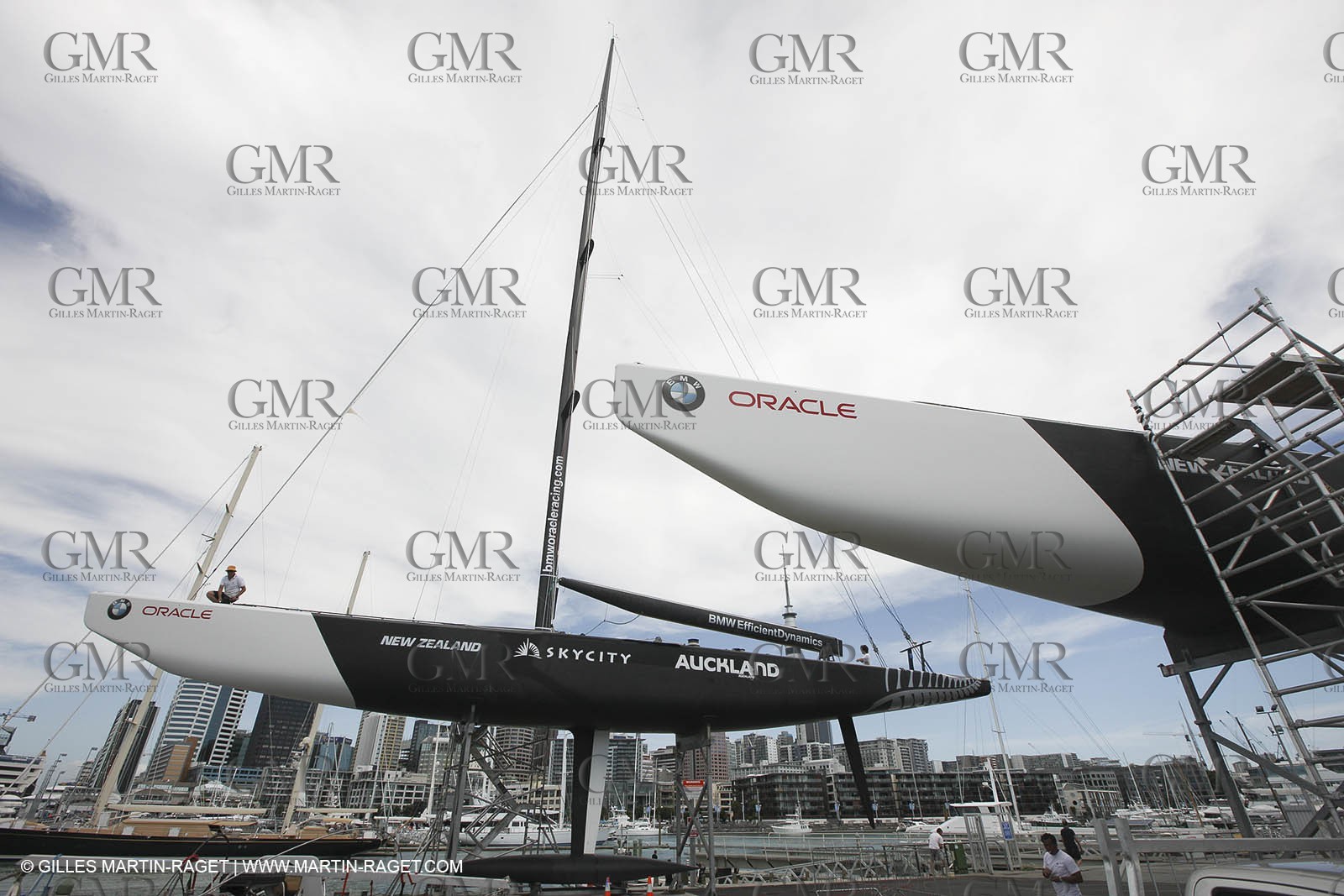 21 01 2009 - Auckland (NZL) -  Louis Vuitton Pacific Series - BMW ORACLE Racing