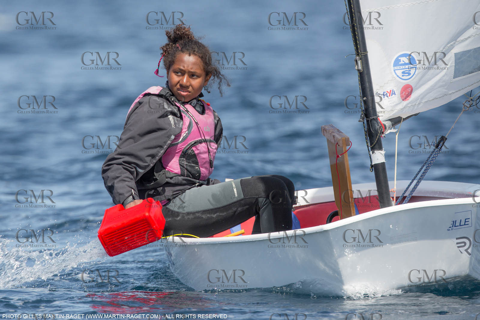 14 04 2016, Marseille (FRA,13), SNIM Dériveurs, Coupe Internationale de Printemps Optimist, Day 4