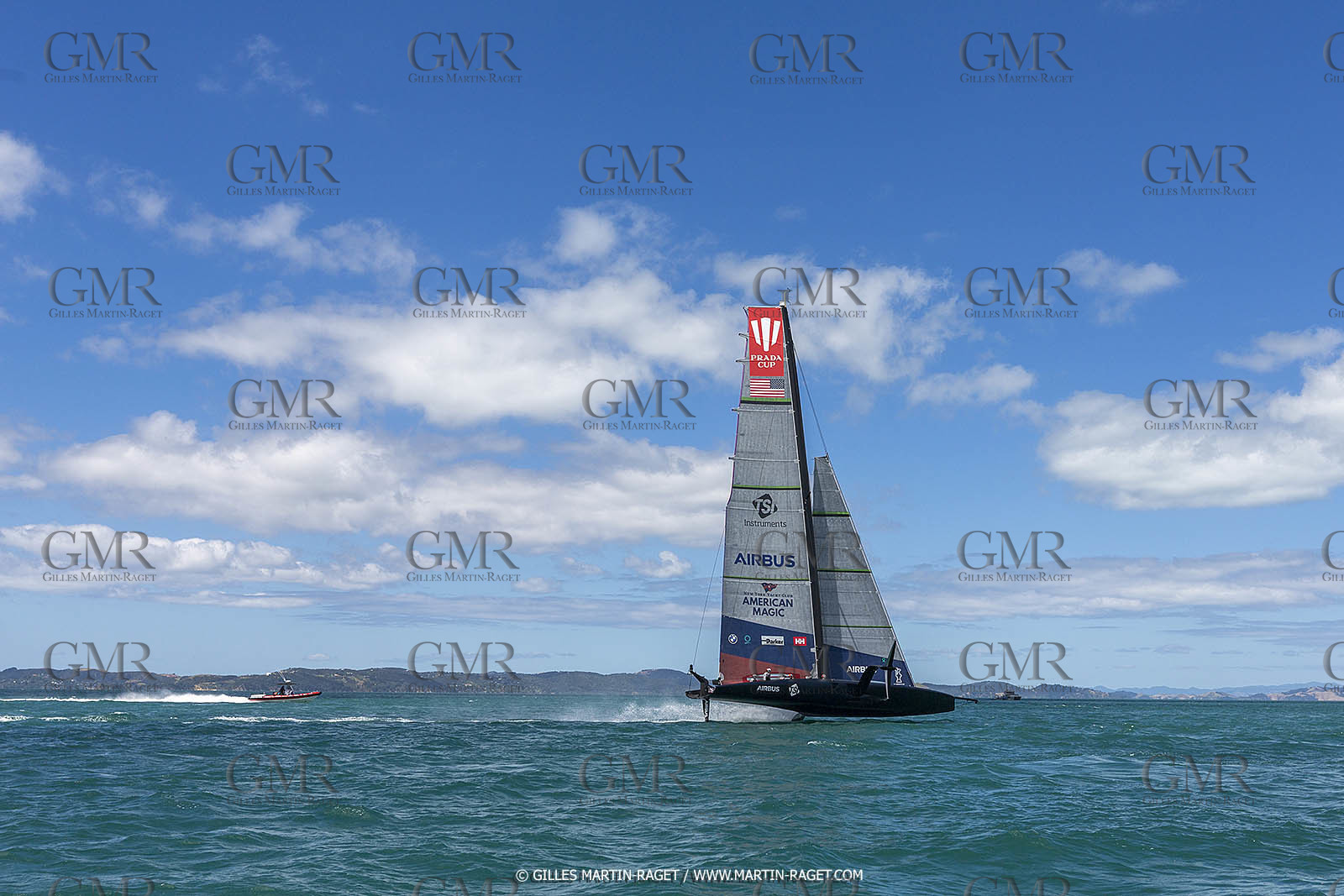 11 01 2021, Auckland (NZL), 36th America's Cup, Practice Racing