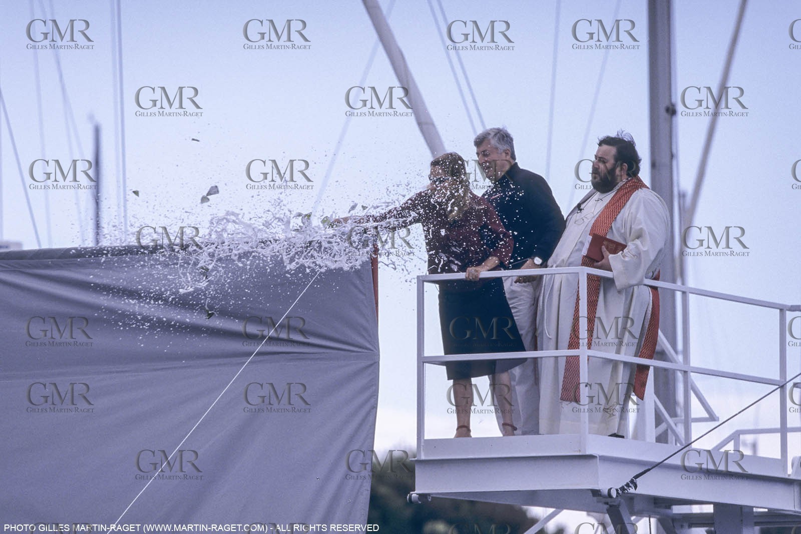 30th America's Cup Auckland 2000, Luna Rossa Christening