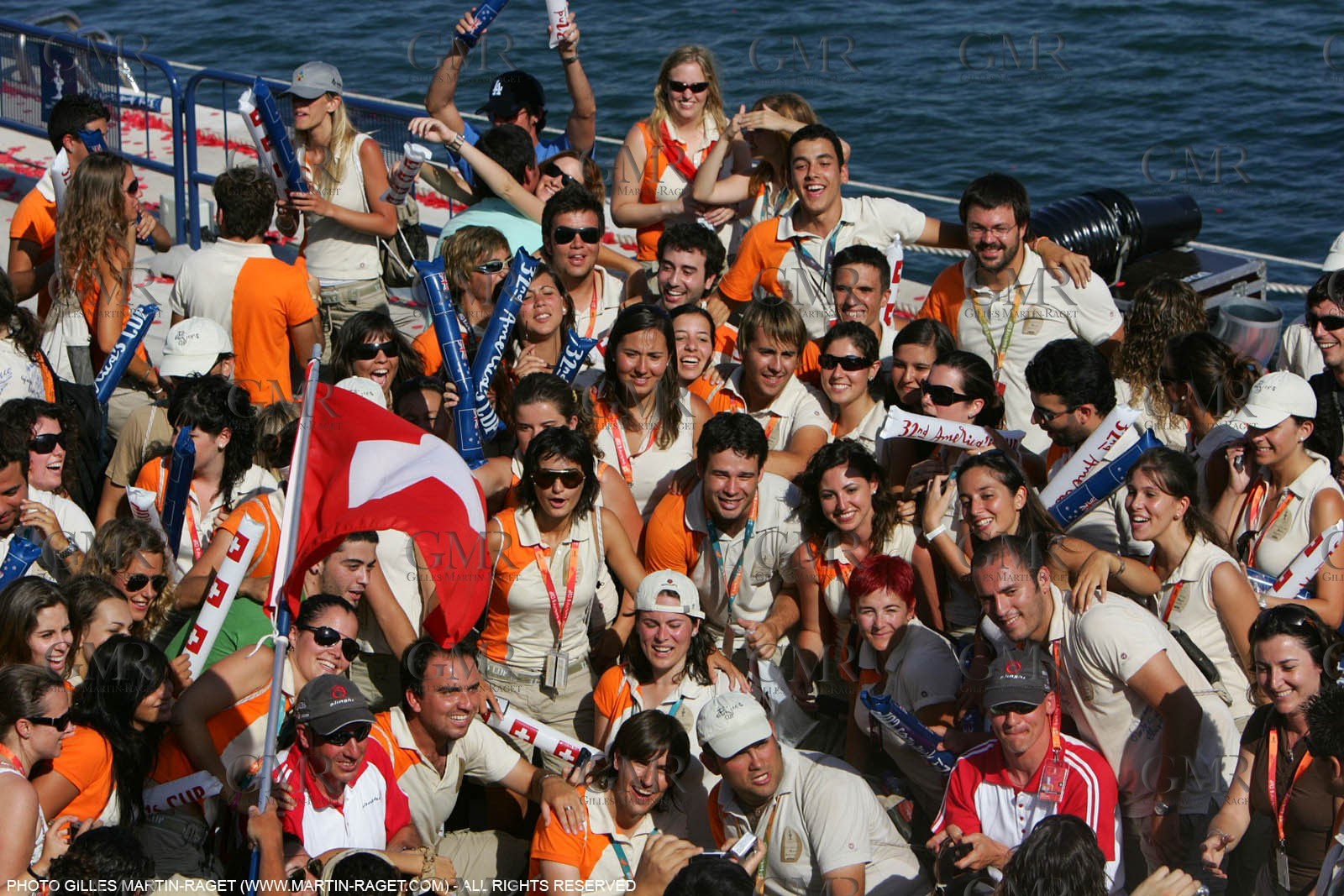 03 07 2007-Valencia (Spain)- 32nd America's Cup - Final Match - Day 8 - Alinghi vs Emirates Team New Zealand