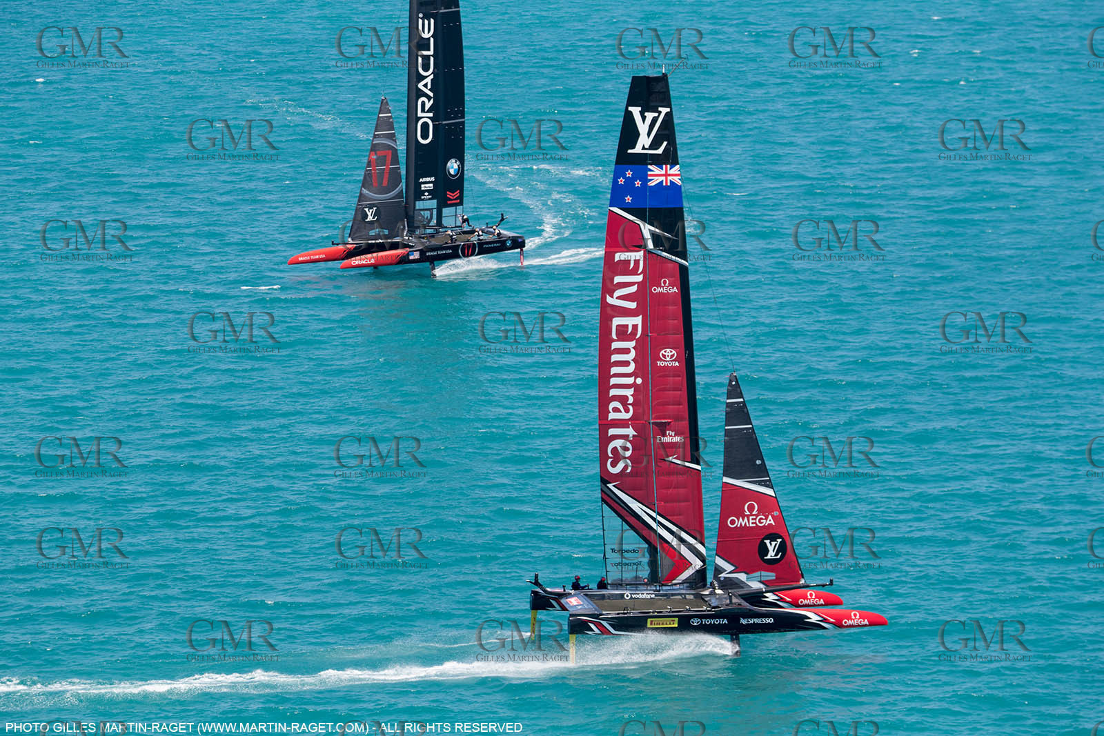 18 06 2017 - Bermuda (BDA) - 35th America's Cup 2017 - 35th America's Cup Match Presented by Louis Vuitton