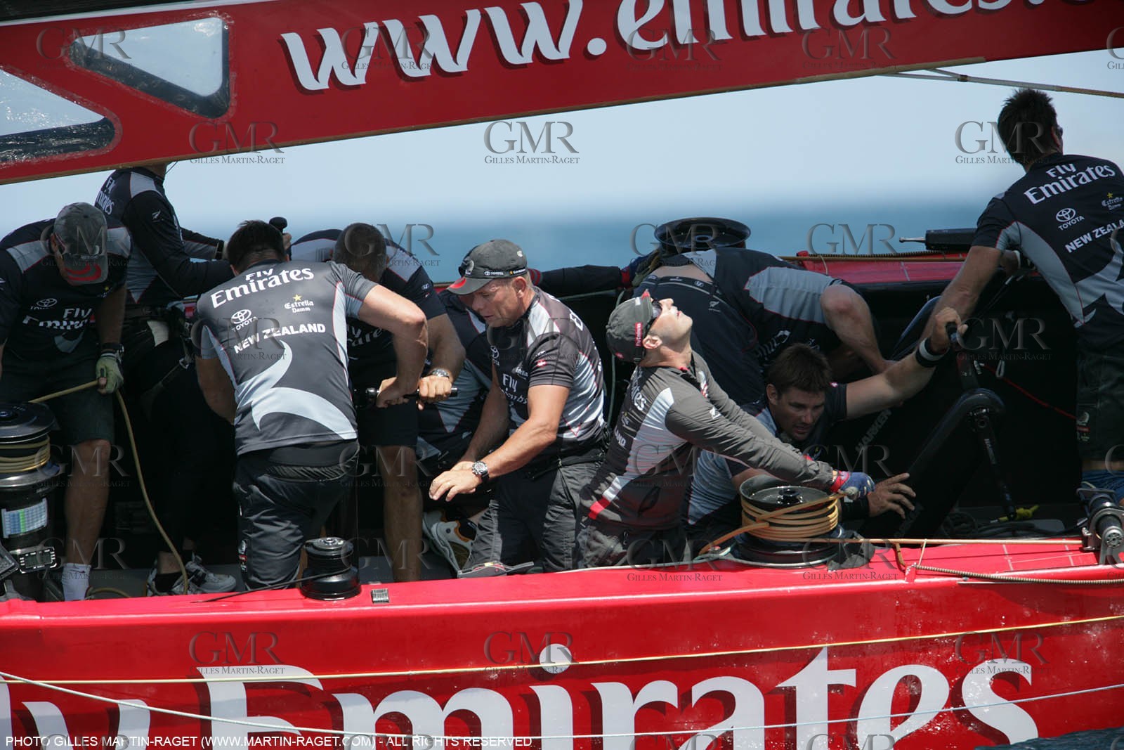 03 06 2007-Valencia (Spain)- 32nd America's Cup - Louis Vuitton Cup Final - Day3