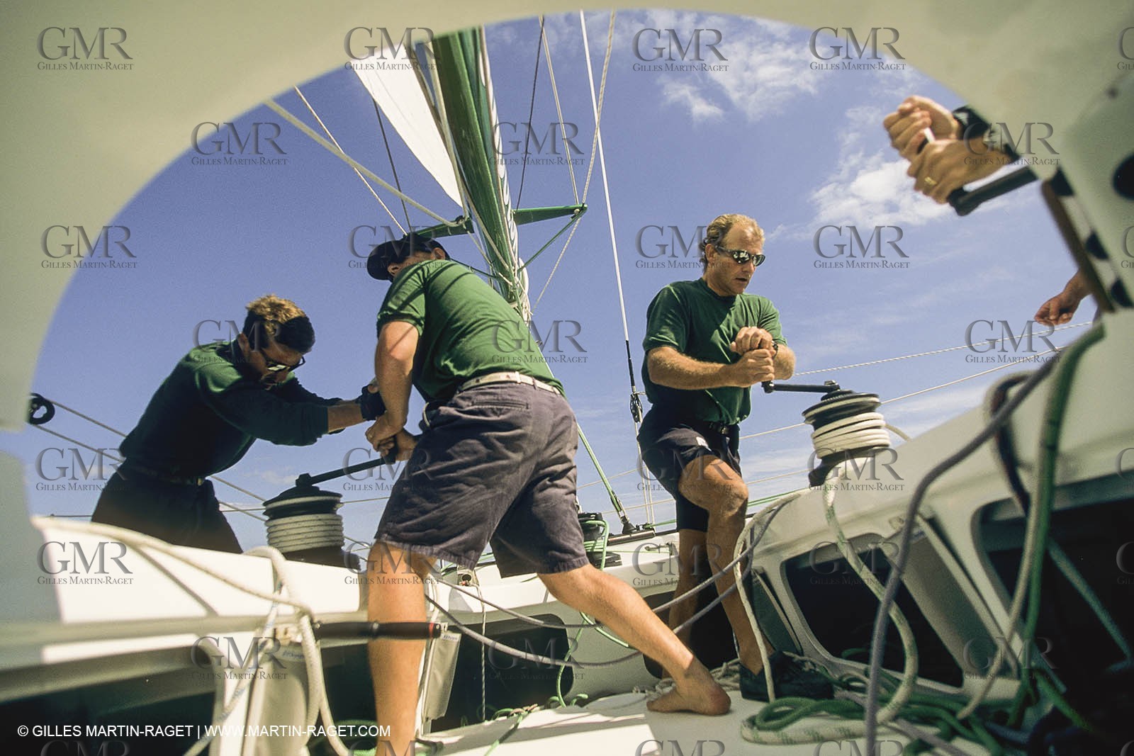 Yacht Racing, Multihull, ORMA 60, Loick Peyron, Fujicolor