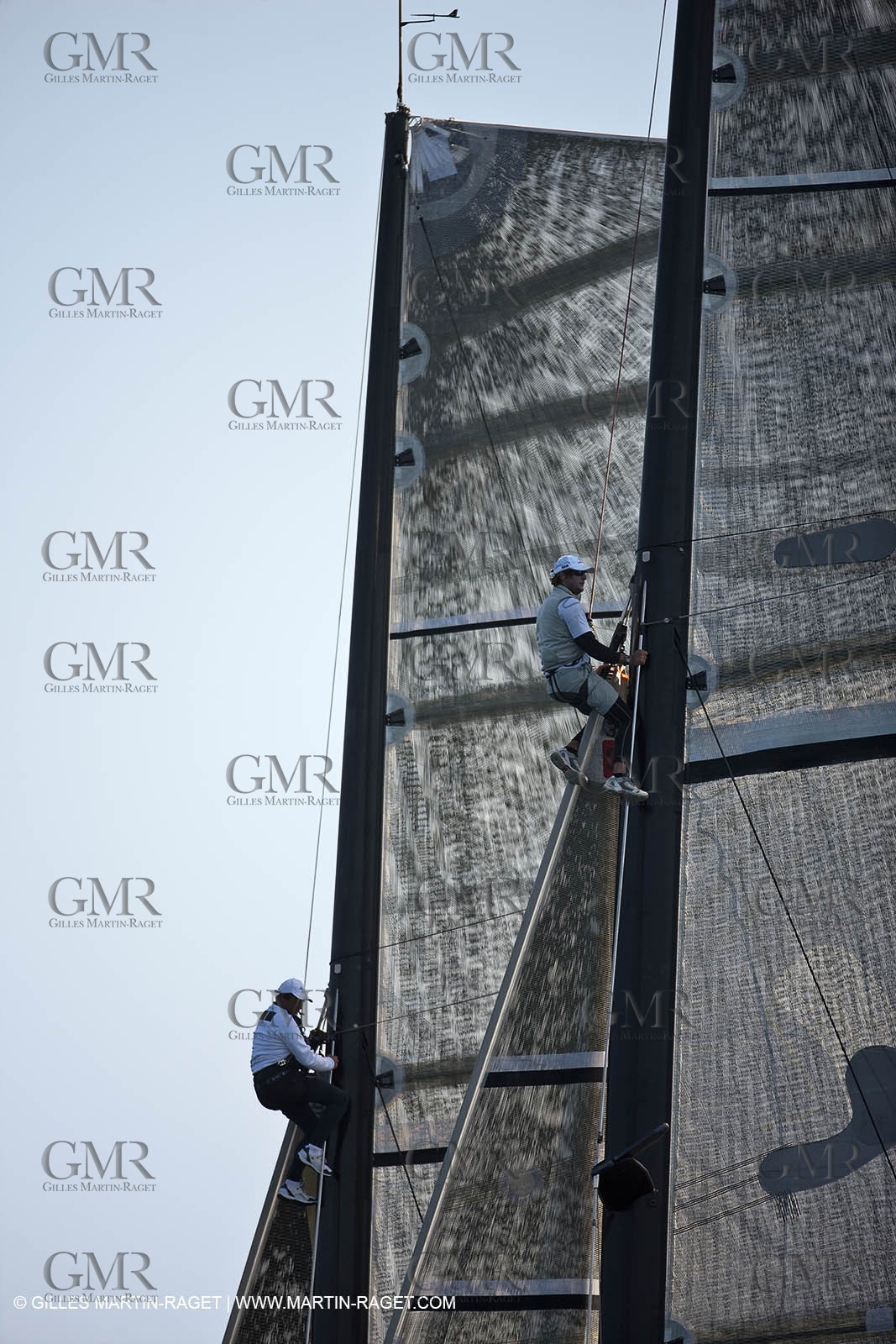 18 05 2010 - La Maddalena (ITA, Sardinia) Louis Vuitton Trophy - BMW ORACLE Racing - Training