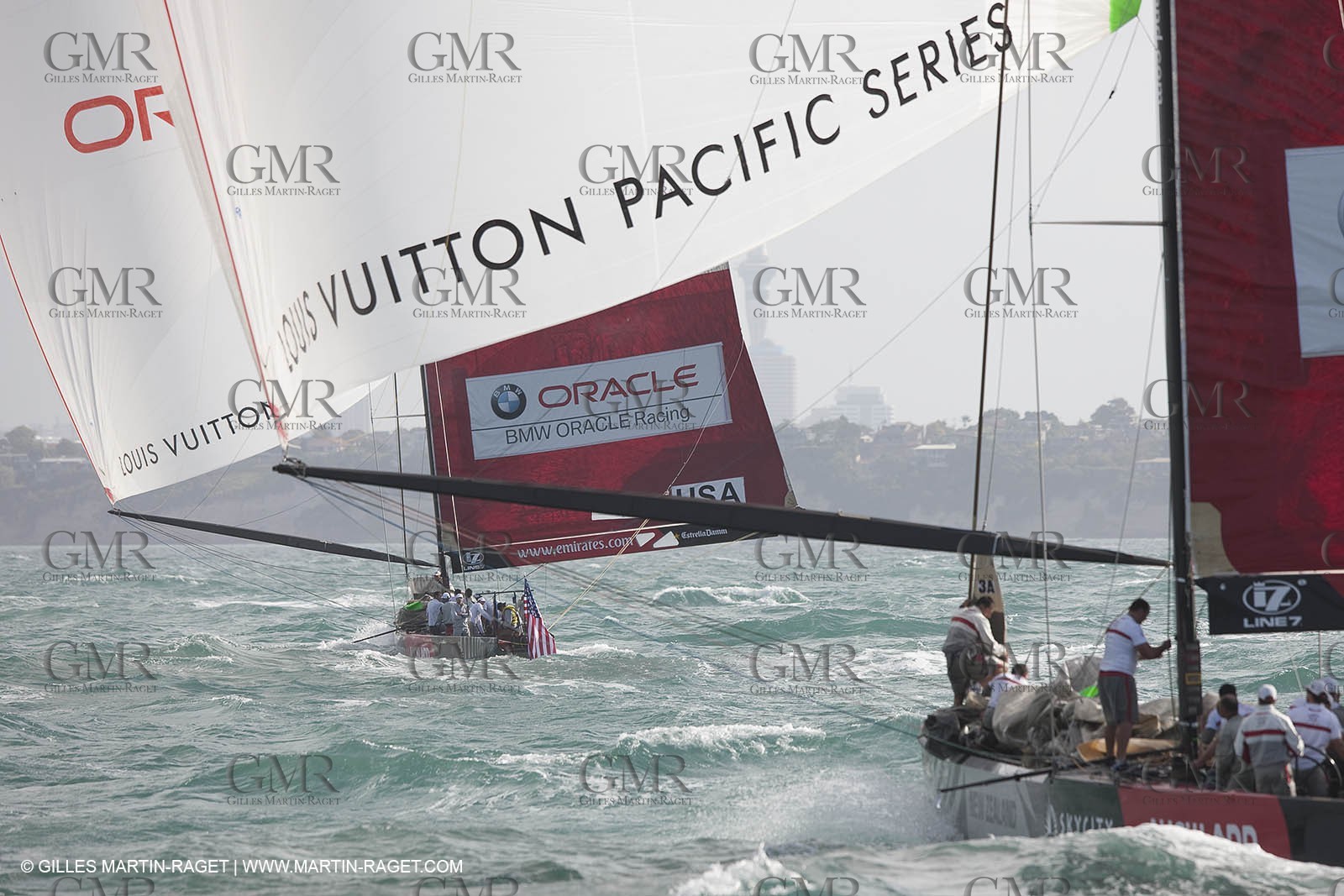 05 02 2009 - Auckland (NZL) -  Louis Vuitton Pacific Series -  Racing Day 4 - Round Robin 2