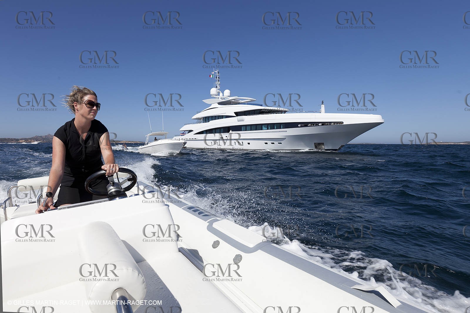 18 08 2011 - La Maddalena (ITA, Sardinia) - Motor yacht Inception