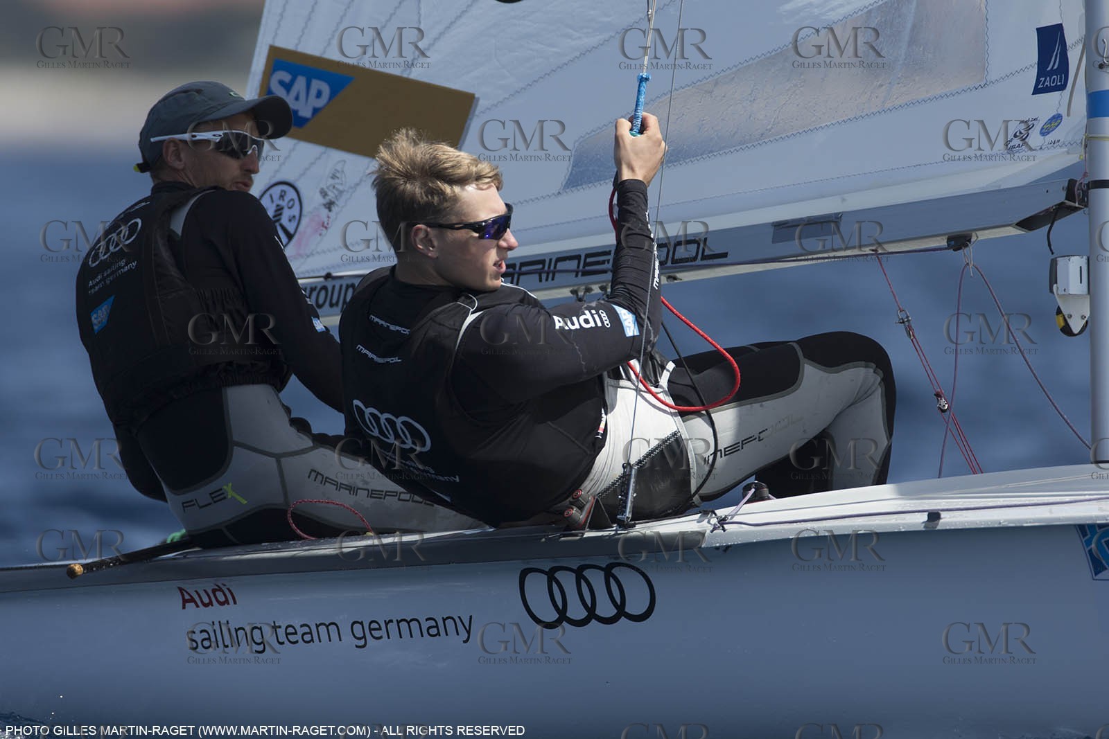 10 04 2015, Marseille (FRA), Yachting Club de la Pointe Rouge - Coupe Internationale de Printemps des 470, Day 3