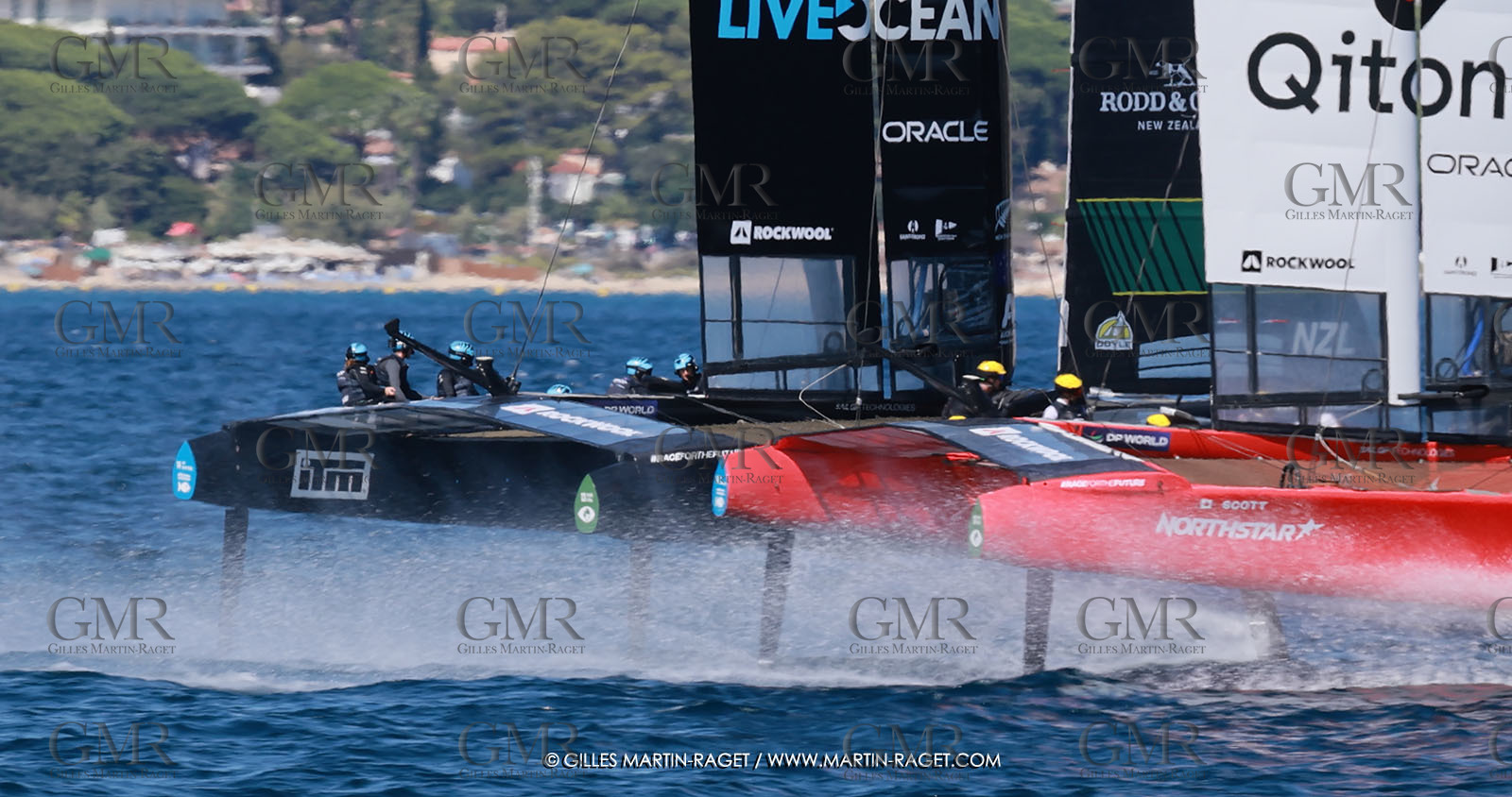 10 09 2025, Saint-Tropez,(FRA), Rockwool SailGP France Saint-Tropez, Race Day 1