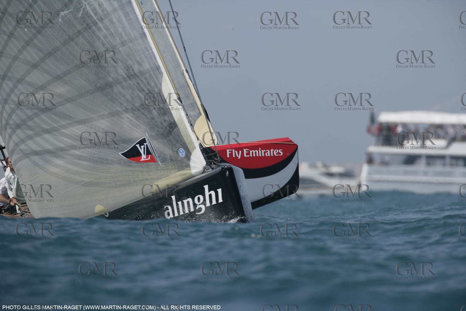 26 06 2007-Valencia (Spain)- 32nd America's Cup - Final Match - Day 3 - Alinghi vs Emirates Team New Zealand
