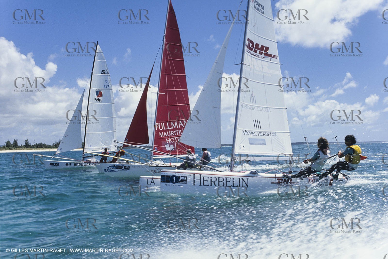 Sailing, dinghies, Round Mauritius Island Raid