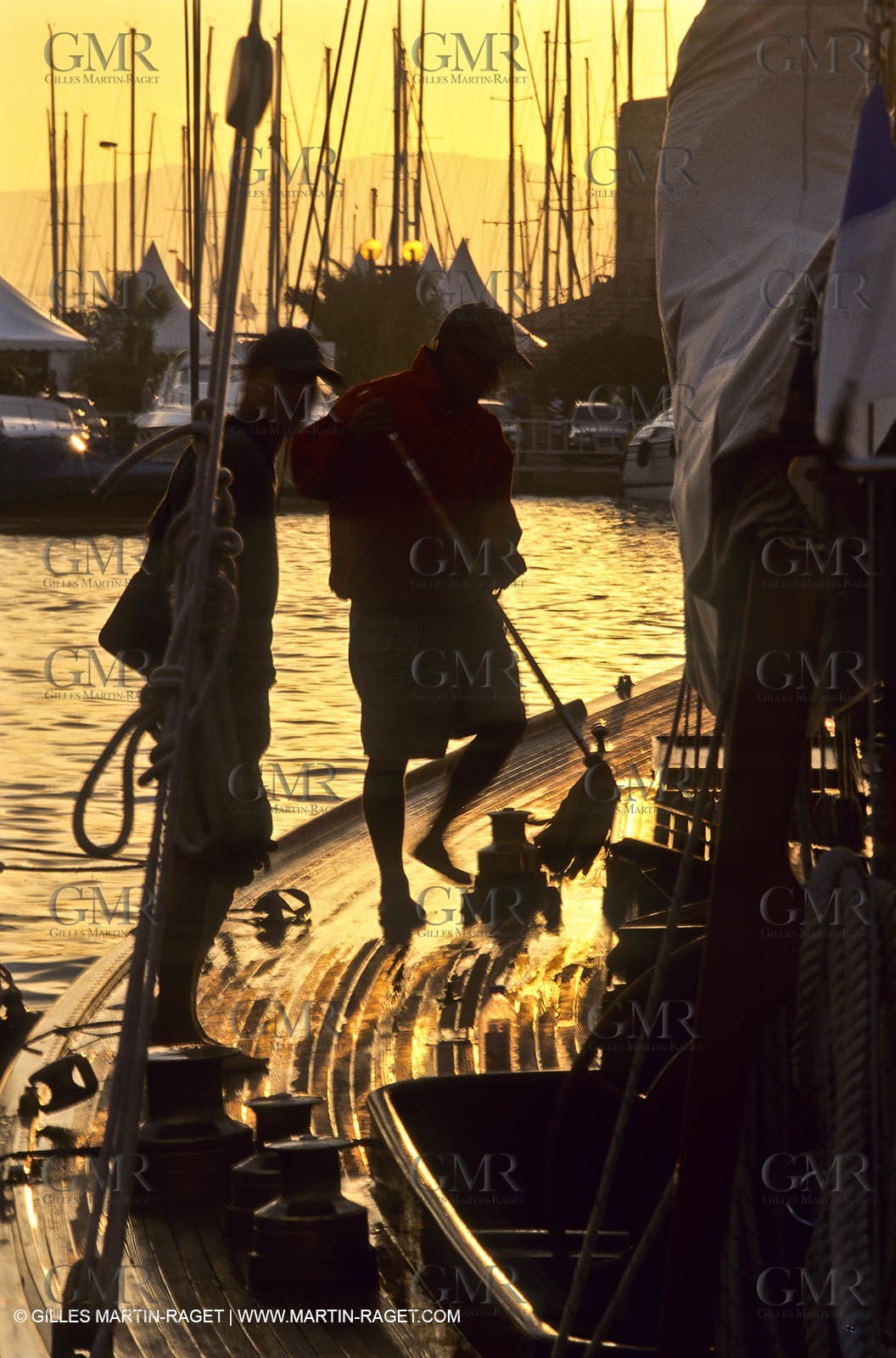 Sailing, Classic yachts, Voiles de Saint-Tropez 1998-2000