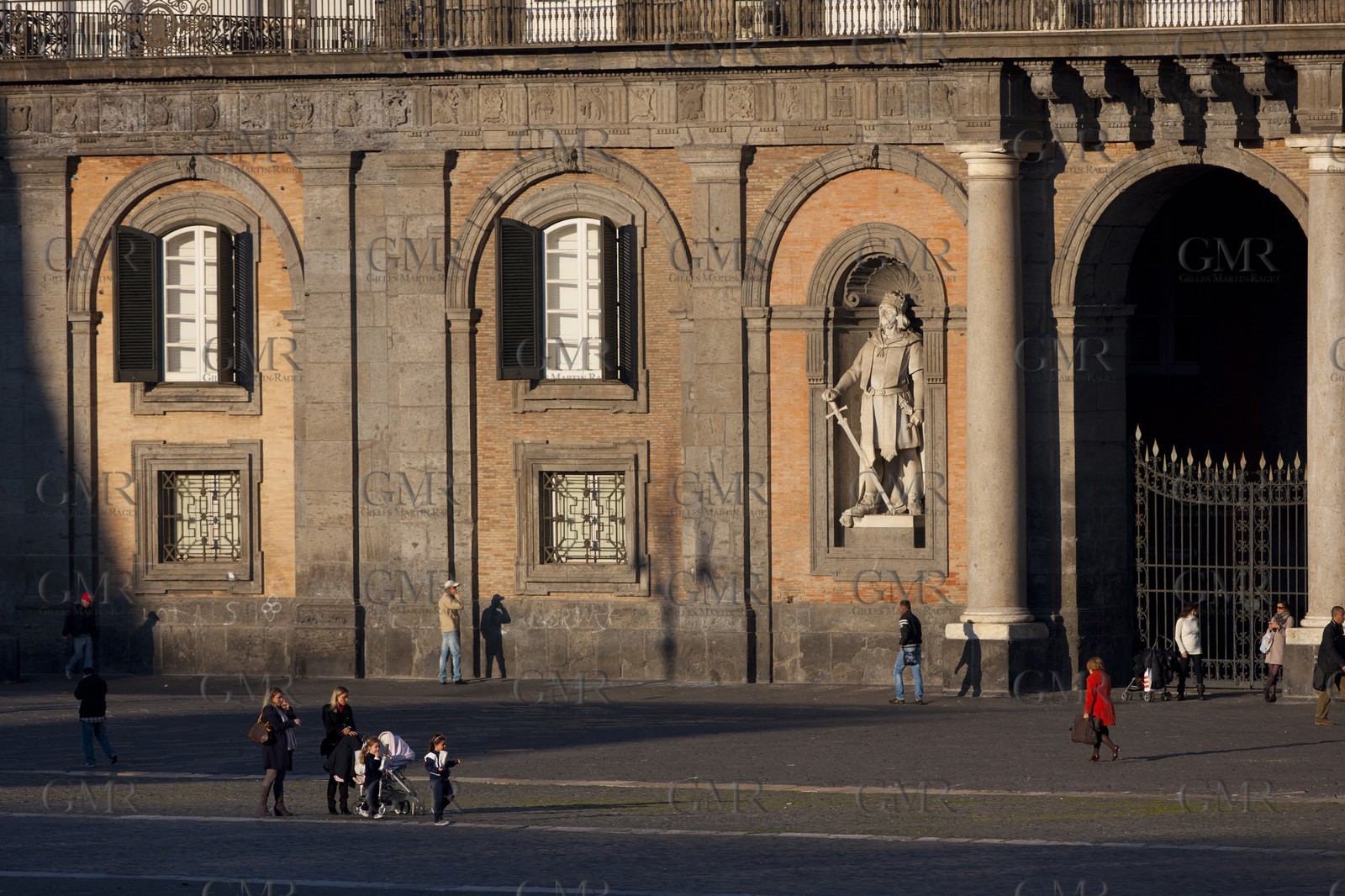 24 02 2012 - Naples (ITA) - 34th America's Cup - America's Cup World Series Naples 2012 - Naples Preview - Palazzo Reale