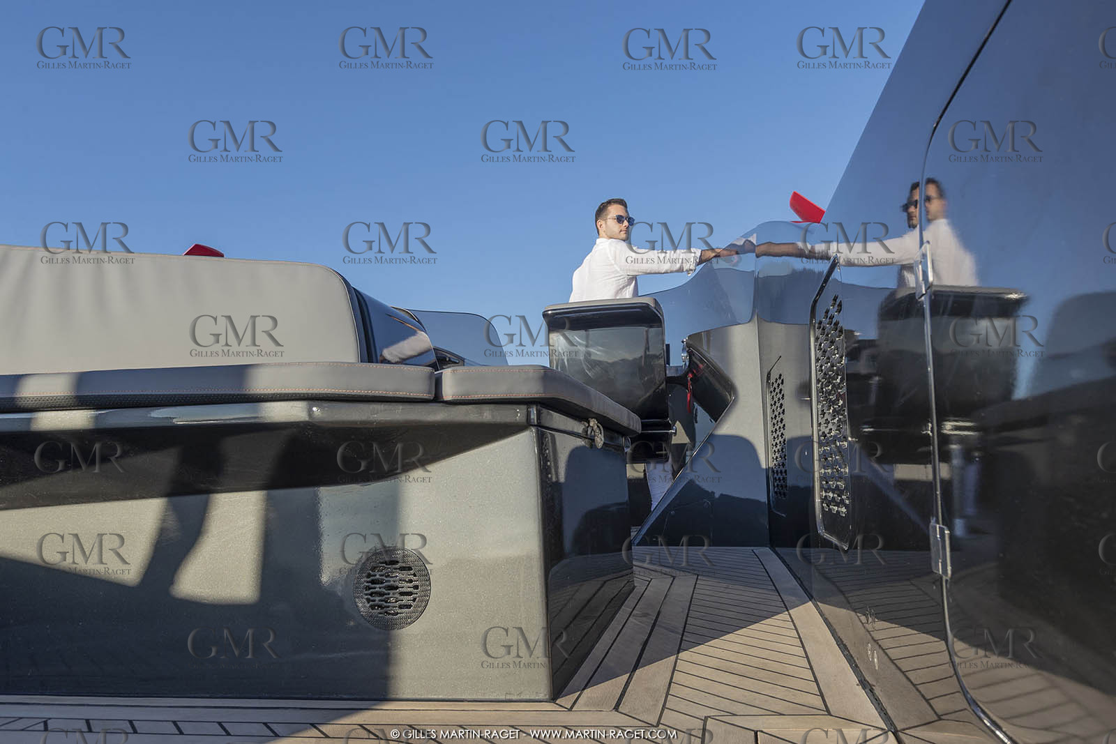 09 08 2018, Saint-Tropez (FRA,83), Foiler, the Flying Yacht by Enata