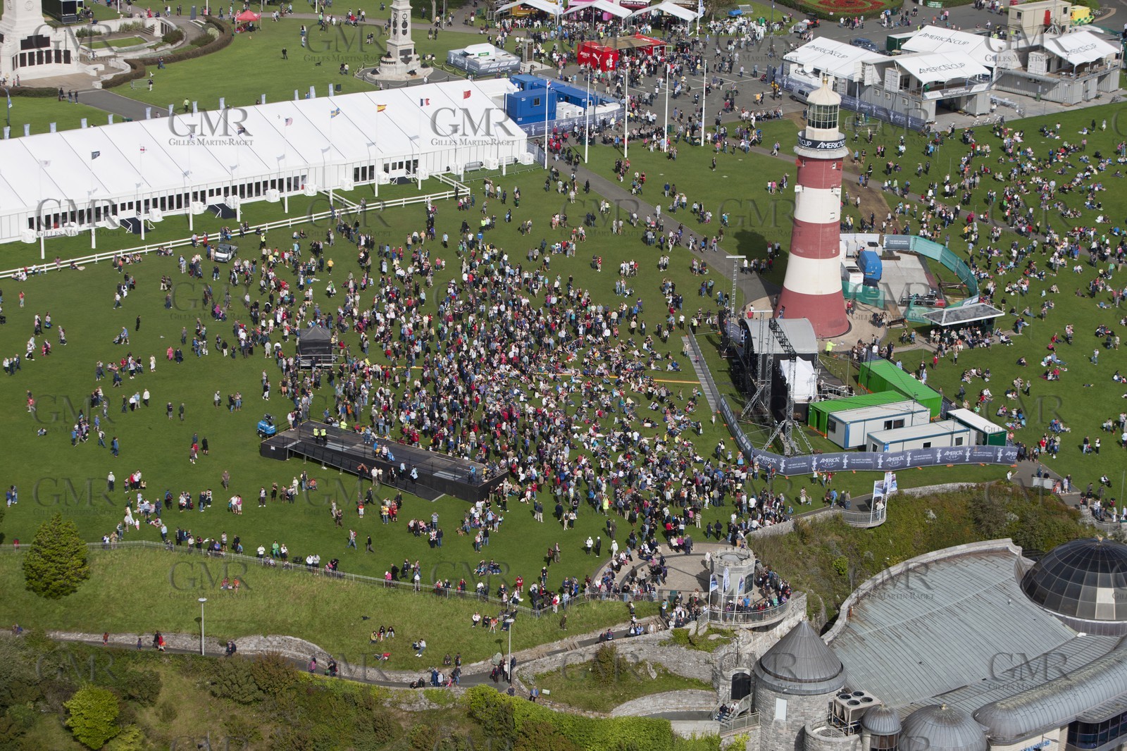 11 09 2011 - Plymouth (UK) - 34th America's Cup - AC World Series - Plymouth 2011 -  Racing Day 2