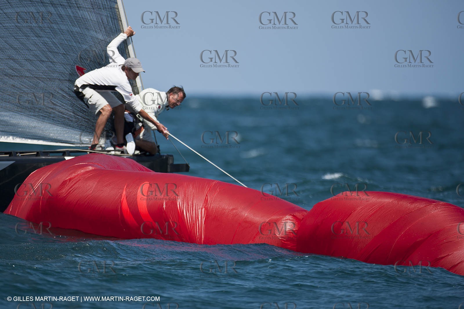 31 07 2010 - Valencia (ESP) - BMW ORACLE Racing - RC 44 Valencia Cup - fleet racing - Day 2
