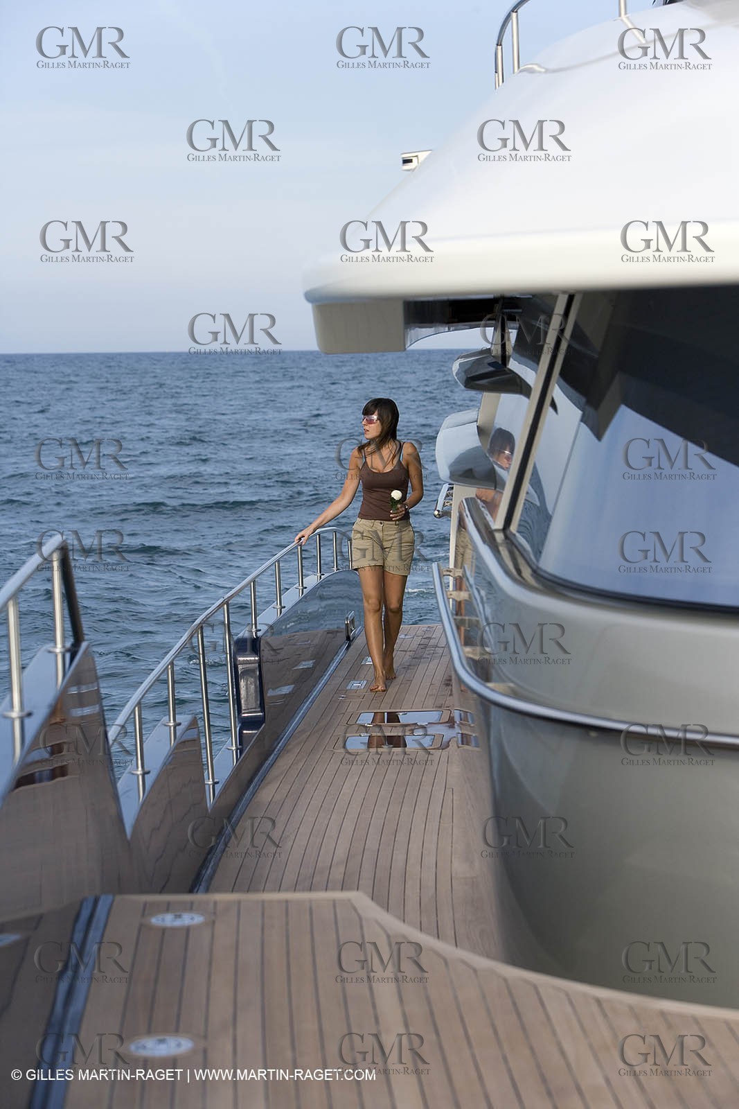 11 06 2007 - Valencia (Spain) - Super Yacht Catamaran Bradley, Gilles Vaton design built by H2X in la Ciotat (France)