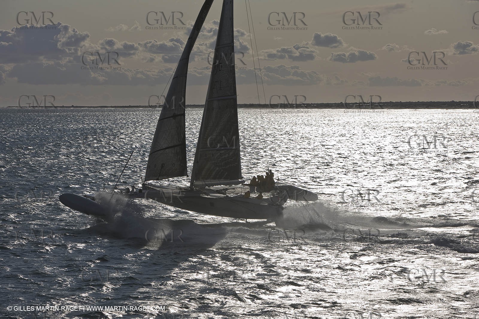03 10 2008 - Fos   mer (FRA, 13) - L'Hydroptère - Speed record attempt