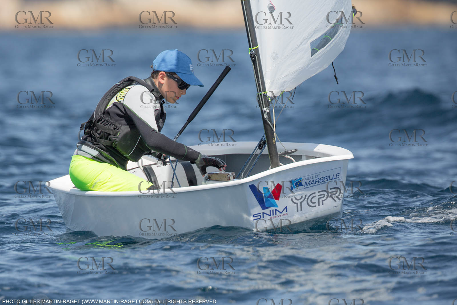 14 04 2016, Marseille (FRA,13), SNIM Dériveurs, Coupe Internationale de Printemps Optimist, Day 4