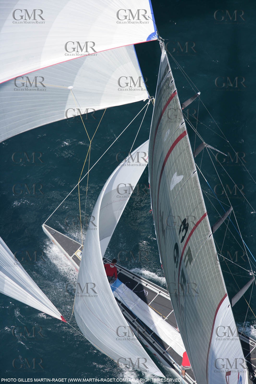 09 05 2007-Valencia (Spain)- 32nd America's Cup - Louis Vuitton Cup - RR2 - Day 11 - BMW ORACLE Racing