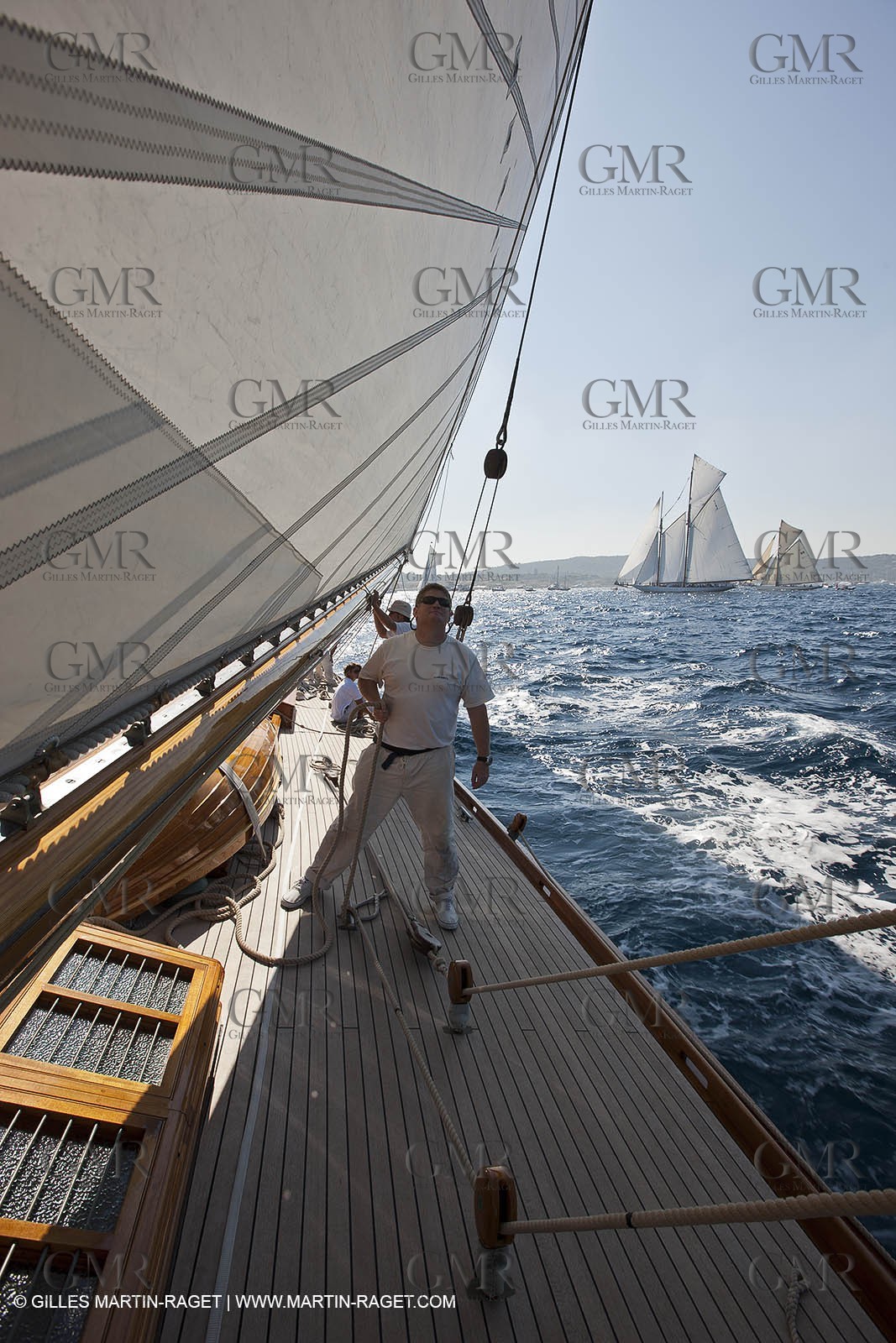 01 10 2011 - Saint Tropez (FRA,13) - Voiles de Saint Tropez 2011 - Classic Yachts - Day 5 - Onboard Mariquita