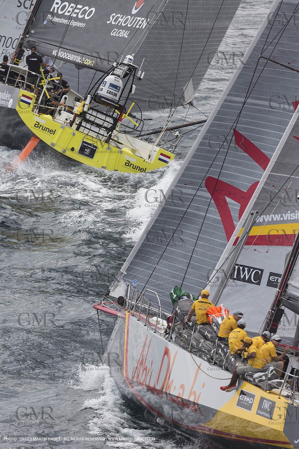 11 10 2014, Alicante (ESP), Volvo Ocean Race 2014-15, Team Alvimedica