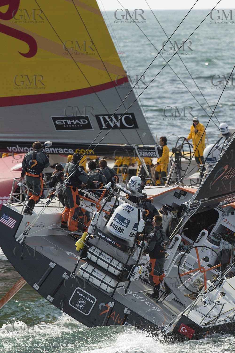 Volvo Ocean Race 2014-2015 - Abu Dhabi Ocean Racing - Team Alvimedica - Lisbon (POR) - 25 04 2014