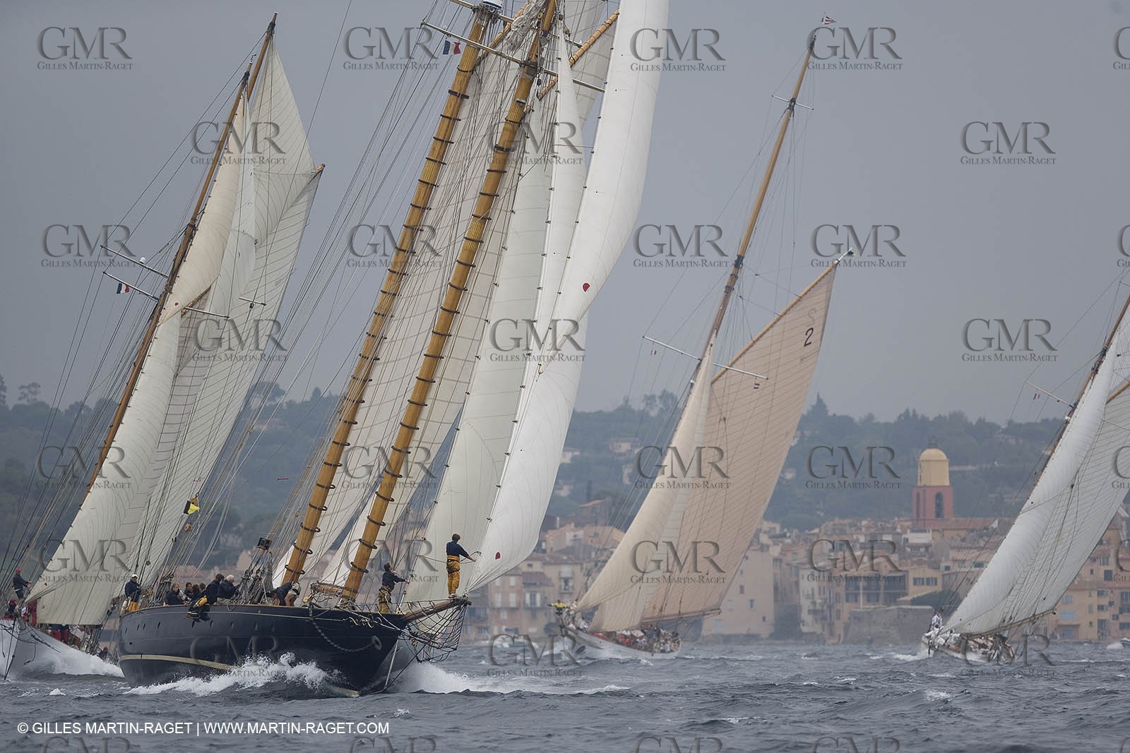 Sailing, Classic yachts, Voiles de Saint-Tropez 2006