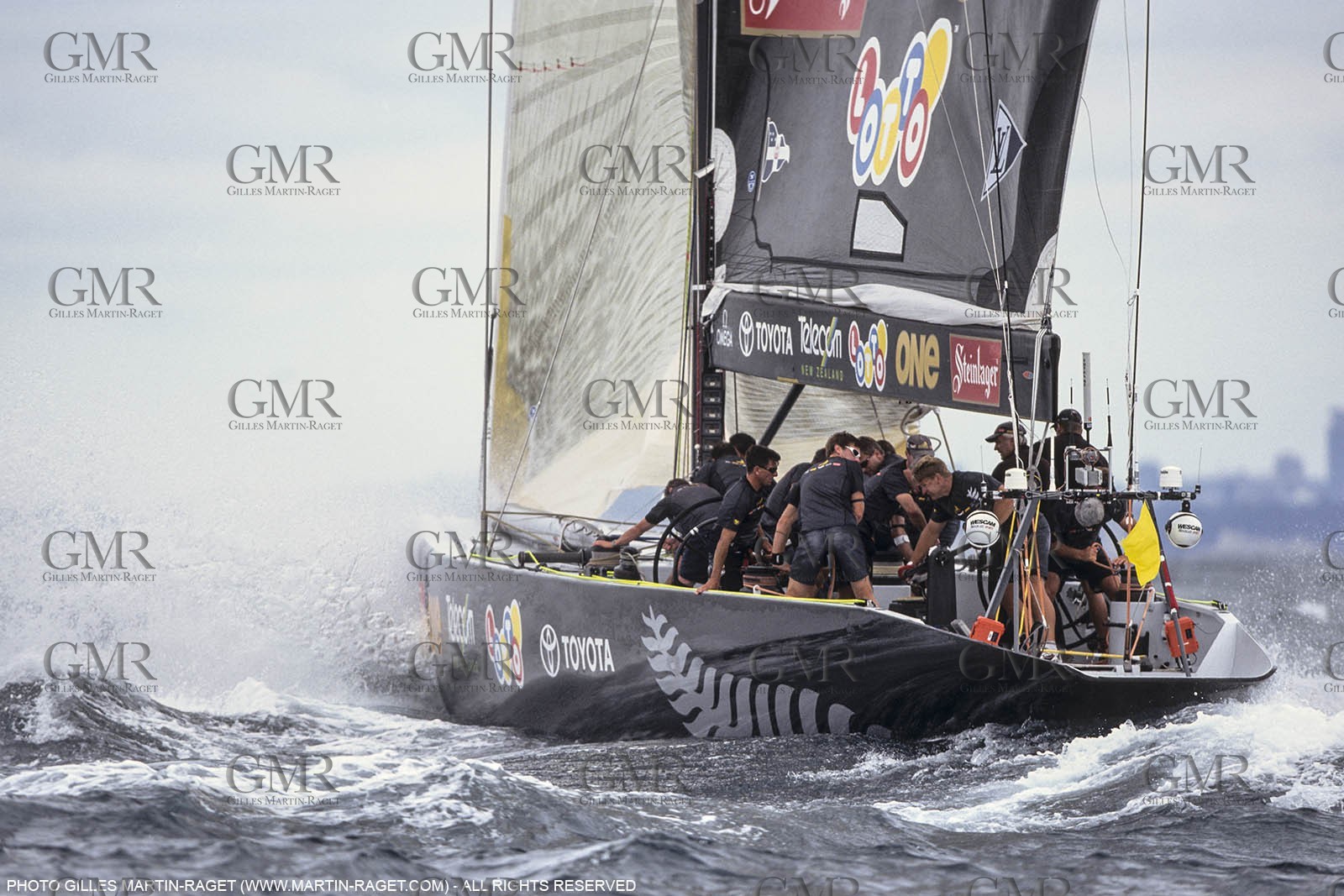 Yacht racing, 30th America's Cup 2000, Auckland (NZL)