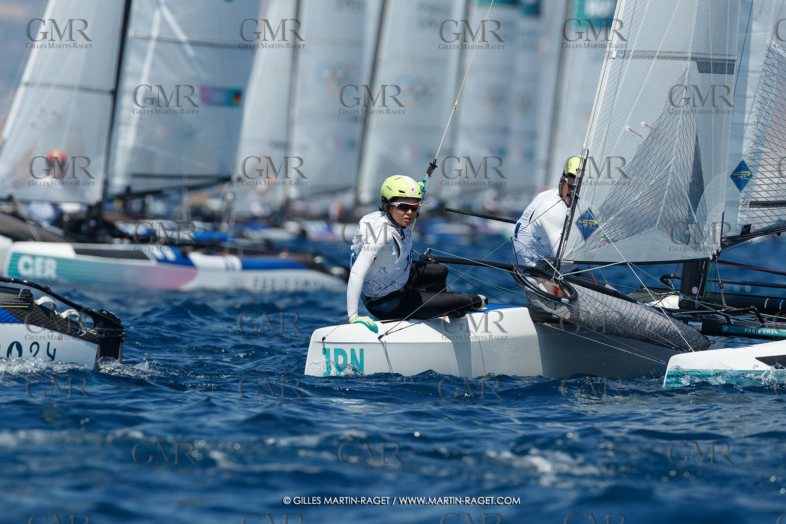 05 08 2024, Marseille (FRA), Paris 2024 Olympic Games, Sailing, Race Day 8