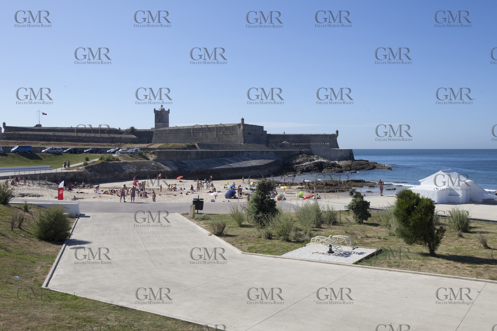 13 07 2011 - Cascais (POR) - 34th America's Cup - AC World Series - Cascais 2011 - Setting up in Port Lisbon Temporary camp