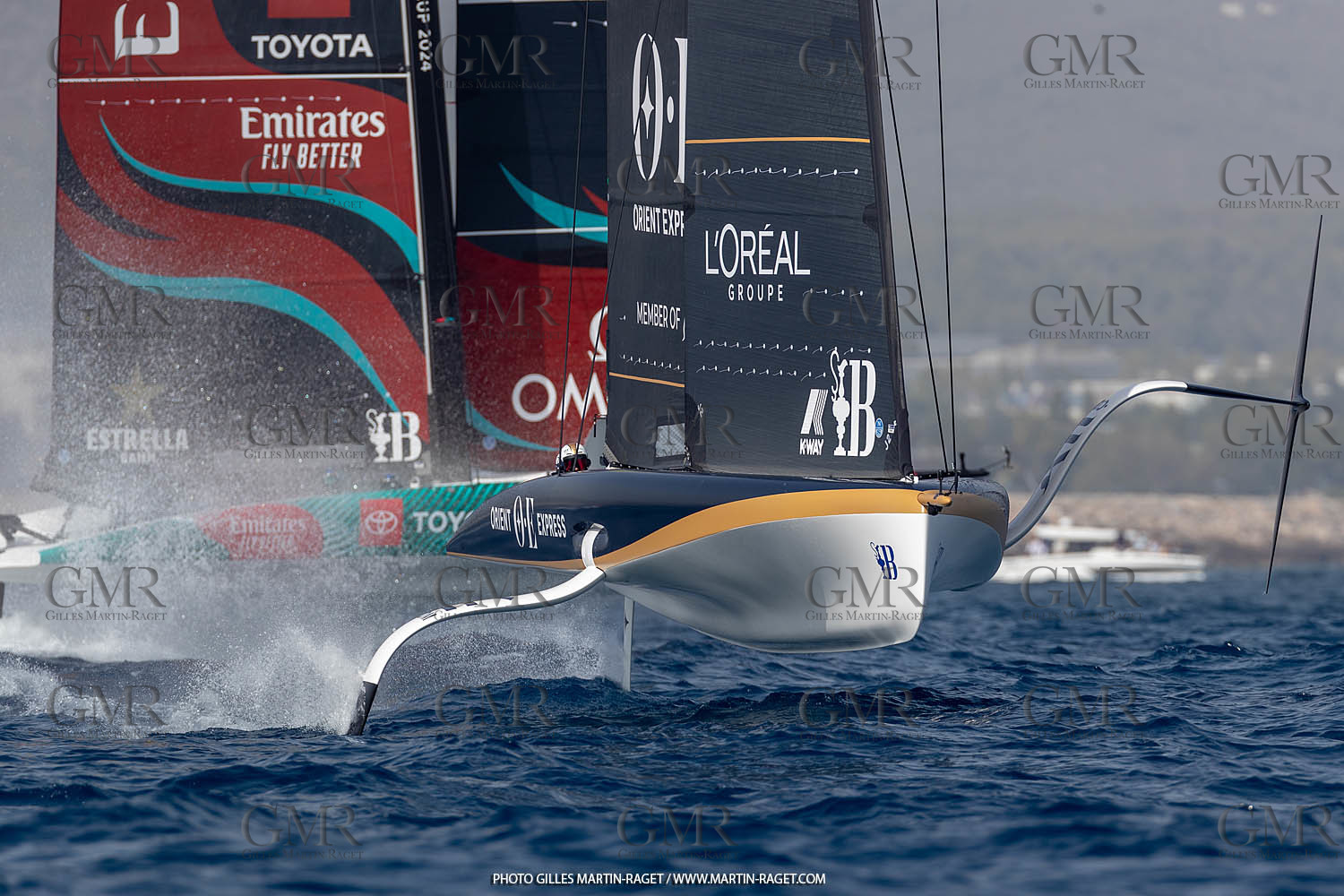 15 09 2023, Vilanova i La Geltru (ESP), 37th America's Cup, Preliminary Regatta N° 1, Race Day 3