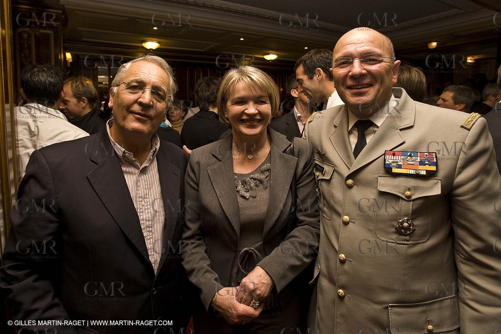 12 08 08 - Paris (FRA) Edouard VII theater - French Sailing Federation - Champions party - French Sailor of the year : Francis Joyon