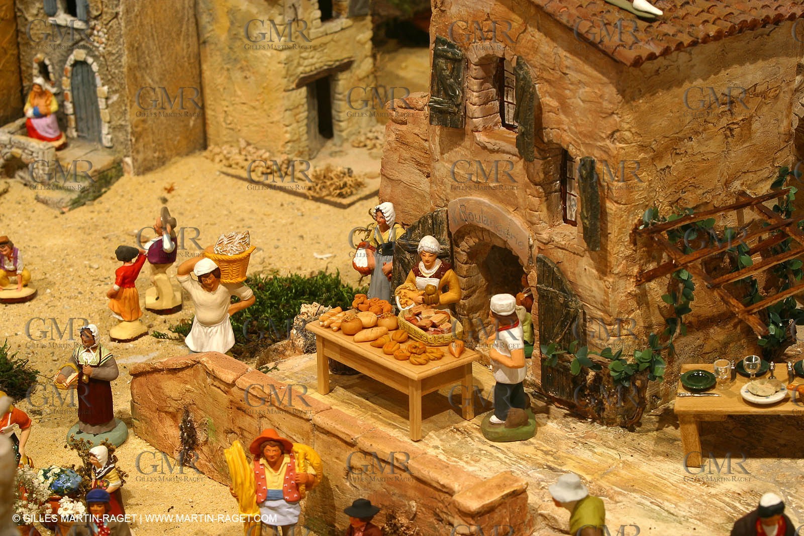 Great crib from les Saintes Maries de la mer (FRA, 13) for Christmas, December 2010