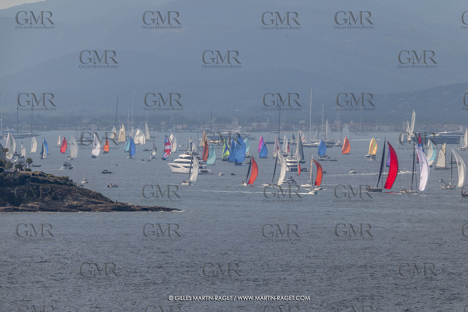 04 10 2025, Saint-Tropez (FRA), Les VoIles de Saint-Tropez 2025, Race Day 6