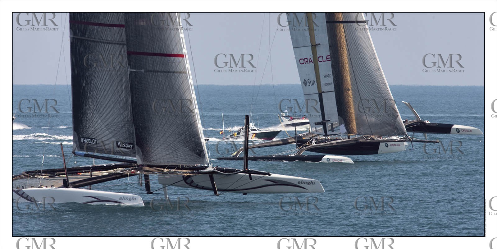 AC 2010 - USA 17 Vs Alinghi 2