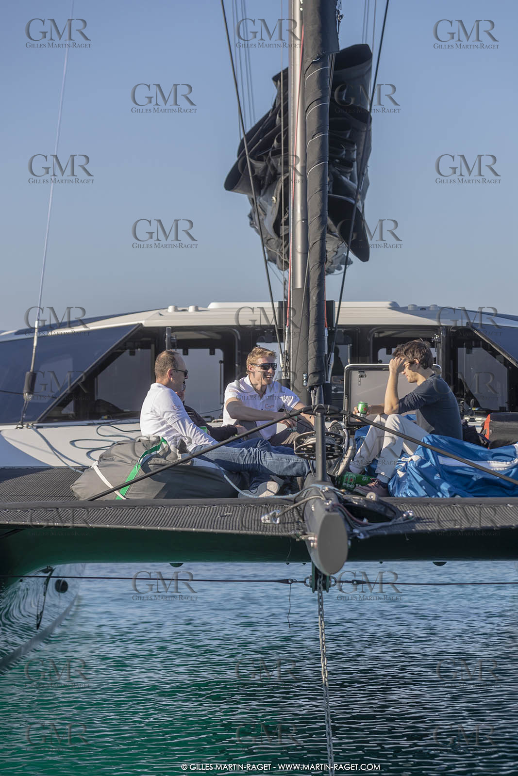 16 02 2019, Porquerolles (FRA,83), Gunboat 68 sail testing  3