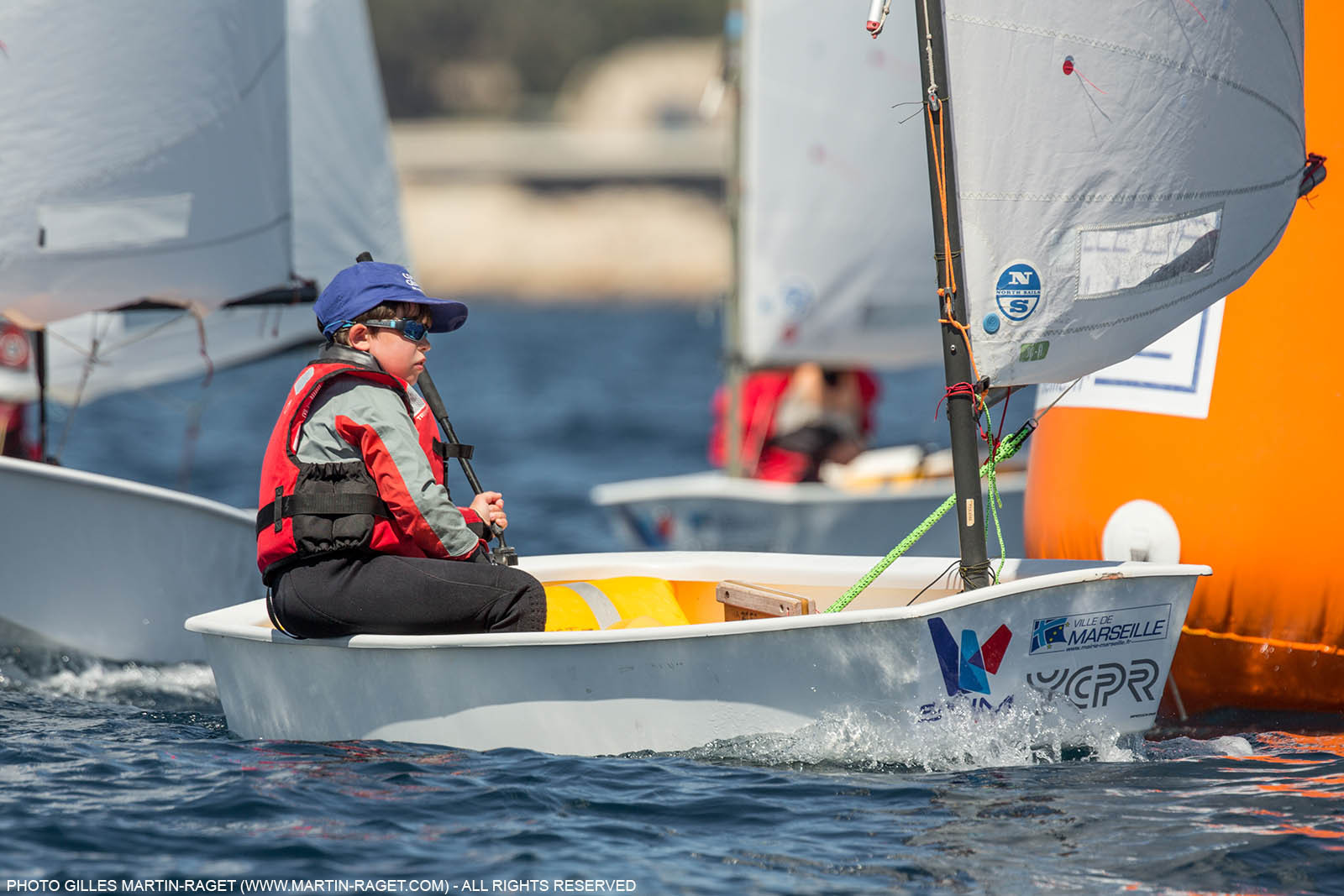 14 04 2016, Marseille (FRA,13), SNIM Dériveurs, Coupe Internationale de Printemps Optimist, Day 4